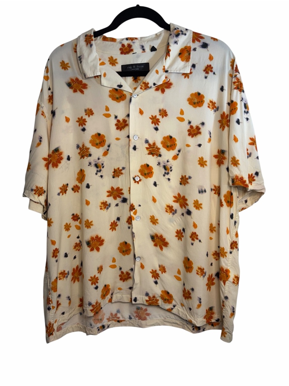 Rag and Bone Avery Floral Print Shirt